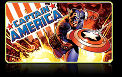 Cryptologic's Marvel themed Captian America Slot