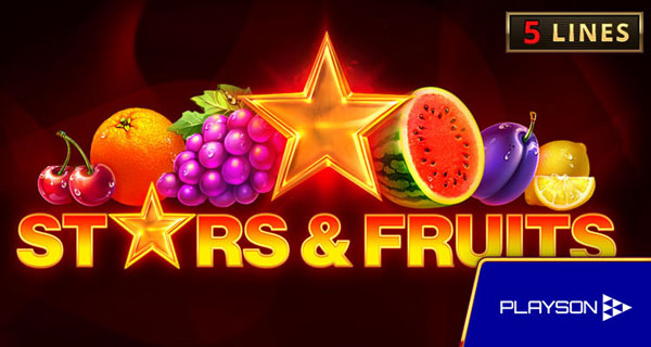 Playson Stars and Fruits Slot